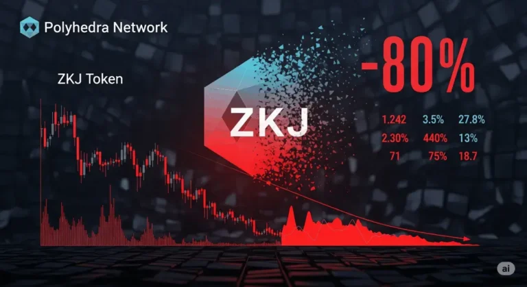 Polyhedra Network's ZKJ Token Plummets 80%