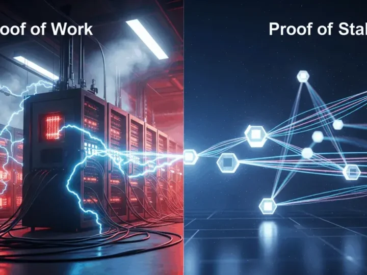 Proof of Work und Proof of Stake: Die wichtigsten Unterschiede verstehen