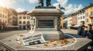 Satoshi Nakamoto Statue Vanishes in Lugano