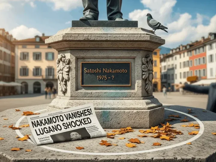 The Mysterious Disappearance of the Satoshi Nakamoto Statue in Lugano