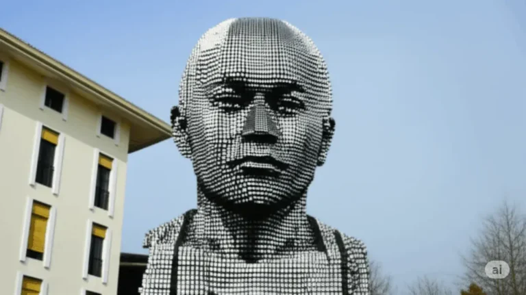 Satoshi-Nakamoto-Statue in Lugano