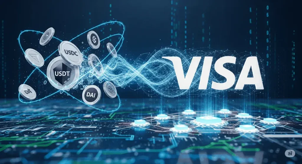 Visa erweitert die Unterstützung für Stablecoins