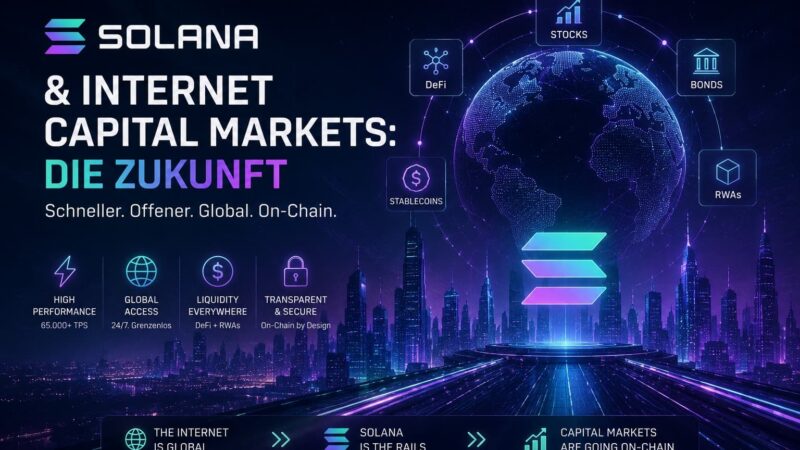 Solana and Internet Capital Markets: One Keypair to Own the World